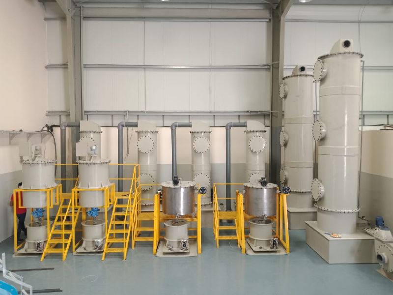 Pneumatic gold refining plants, for Industrial