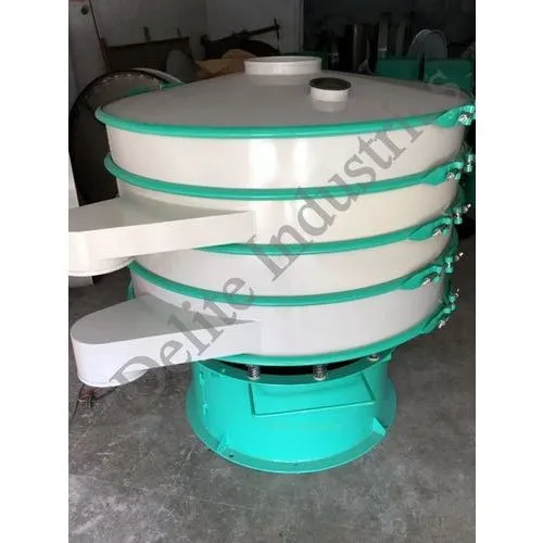Round Vibrating Sifter Machine, Voltage 440V Delite Industries