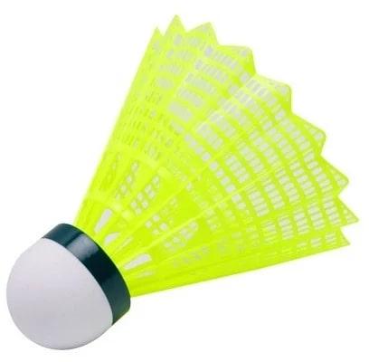 Plastic Shuttlecock, for Badminton, Color : Green