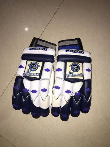 Printed PVC Test Cricket Batting Gloves, Size : Standard