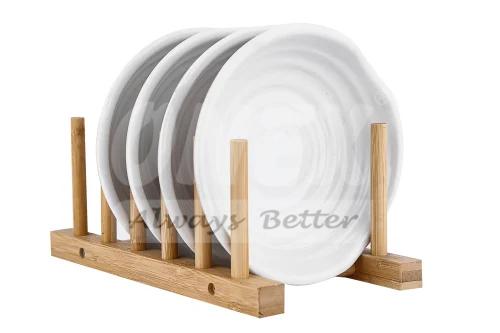 Melamine Round Snack Plates, Pattern : Plain - Evergreen Industries 