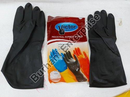 Rubber Victor Industrial Hand Gloves, Gender : Unisex
