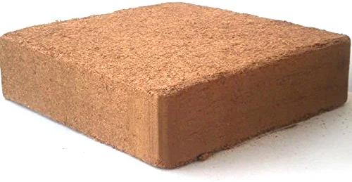 Square Coco Peat Block, for Plant Nurseries Home Gardening, Packaging Type : Packet