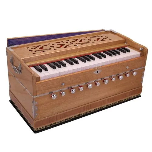 Brown Indian Wooden Harmonium Yusuf Mirajkars Musical, Pune, Maharashtra