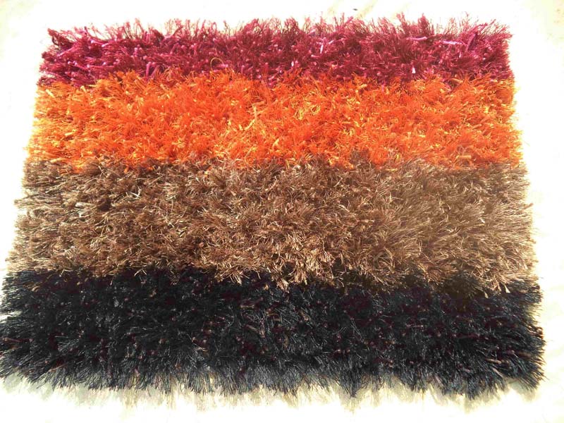Polished shaggy carpets, for Rust Proof, Long Life, Soft, Each To Handle, Packaging Type : Carton Box