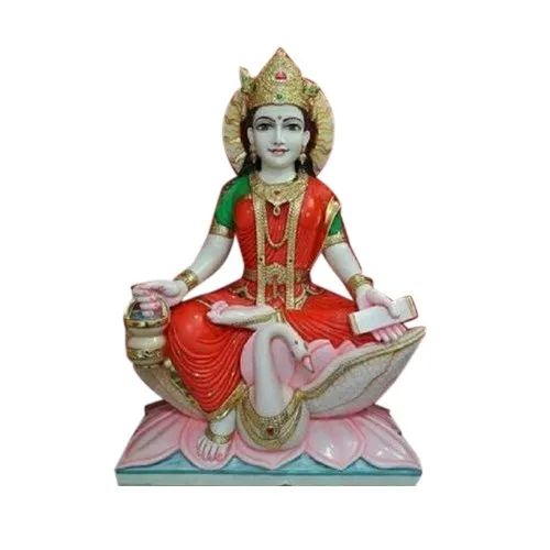 Gayatri Mata Marble Statue