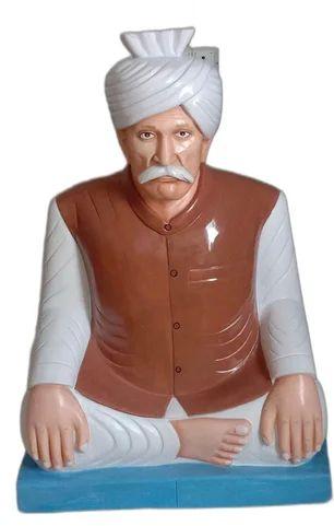 Polished Printed Marble Human Bust Statue, Packaging Type : Thermocol Box, Carton Box