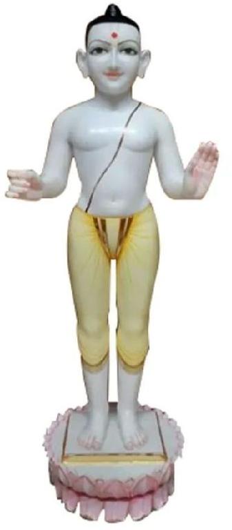 Polished Printed Swaminarayan Marble Statue, Packaging Type : Thermocol Box, Carton Box