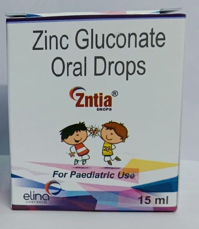 Zntia Oral Drops, for Clinical, Hospital, Form : Liquid