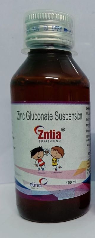 Zntia Suspension, for Clinical, Hospital, Form : Liquid