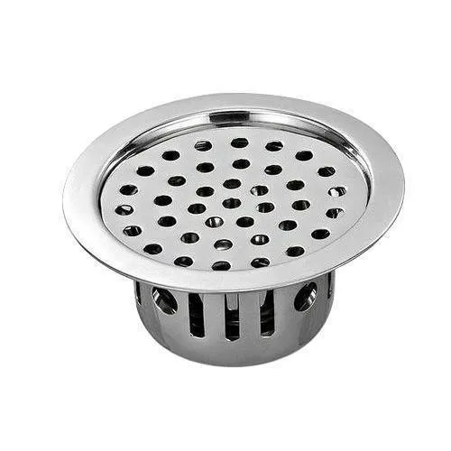 round stainless steel Bathroom Floor Drain, Packaging Type : box, Size ...