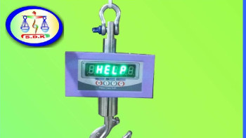 Hanging weighing scale, Display Type : Digital