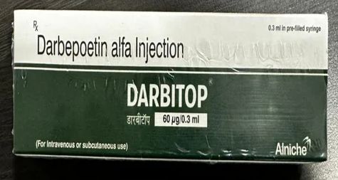 Darbitop 60mcg Injection, Packaging Size : 0.3ml