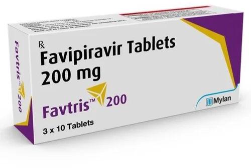 Favtris 200mg Tablets, Packaging Type : Box