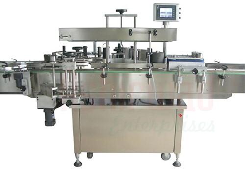 Automatic Sticker Labeling Machine for Round and Flat Bottles