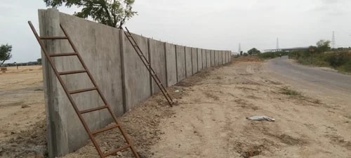 8 Feet RCC Compound Wall