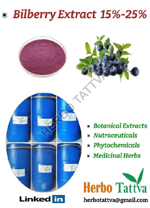 Bilberry Extract 15% - 25%