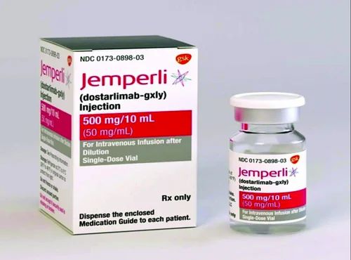 Jemperli Dostarlimab 500 Mg Injection, 10 Ml Vial Per Box