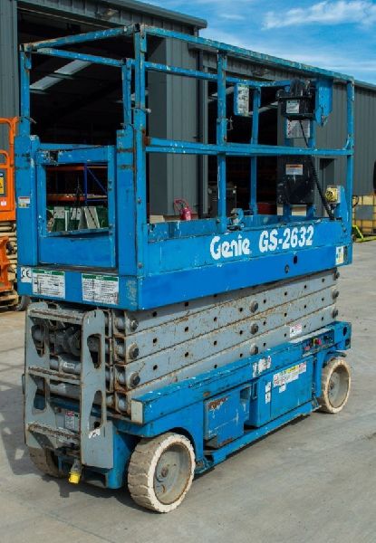 Genie GS2632 battery electric scissor lift for rental in coimbatore
