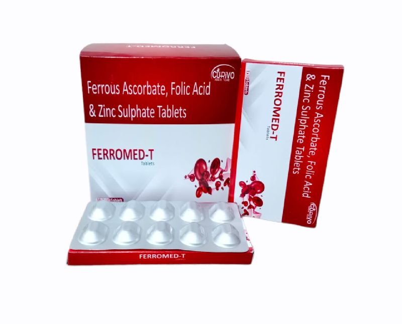 Iron tablets, Packaging Type AluAlu Curivo Healthcare LLP, Delhi