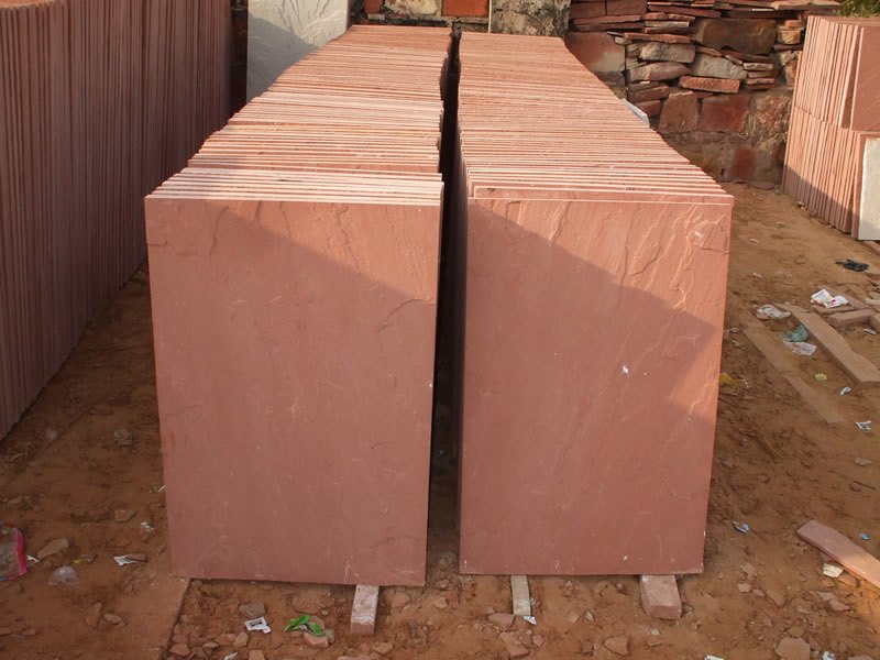 Red Sandstone Slab, Size : Multisizes
