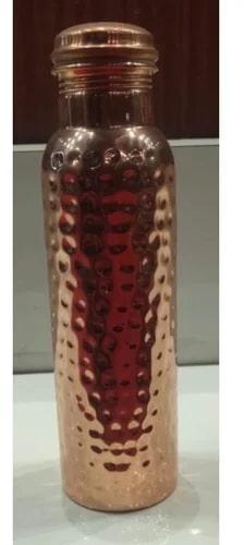 Hammered Copper Water Bottle