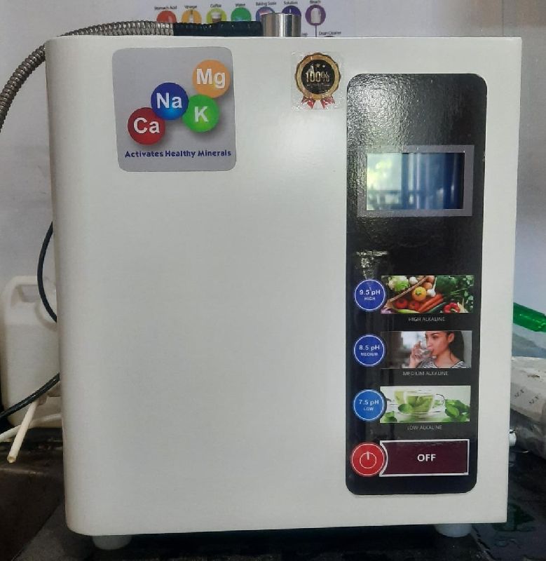 Electric Water Ionizer Machines, for Ionozer, Feature : Auto Indication, Durable, Light Weight, Low Power Consumption