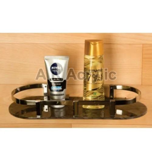 B110 Acrylic Bathroom Shelf, Size : 12x6 Inch