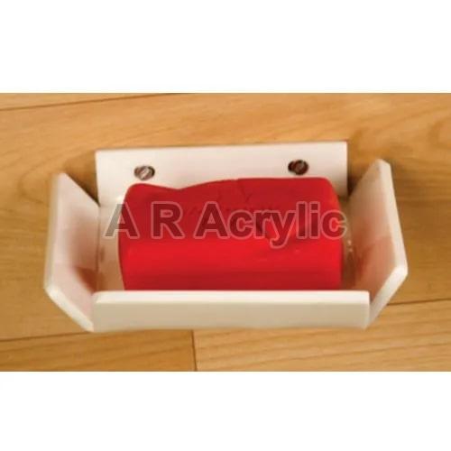 AR B136 Acrylic Soap Dish, Size : 4-6 Inch