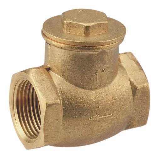 Manual Polished Metal non return valve, for Water Fitting, Packaging Type : Carton