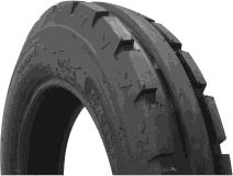 Rubber HA-201 Three Wheeler Tyres, Color : Black