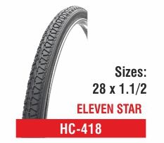 Rubber HC-418 Bicycle Tyres, Color : Black