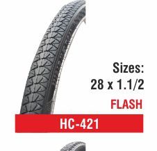 Rubber HC-421 Bicycle Tyres, Color : Black