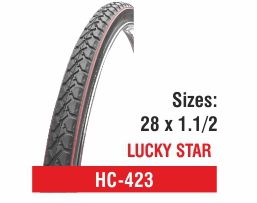 Rubber HC-423 Bicycle Tyres, Color : Black