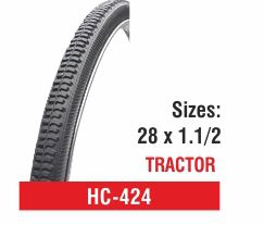 Rubber HC-424 Bicycle Tyres, Color : Black