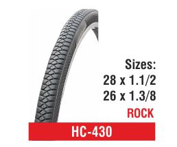 Rubber HC-430 Bicycle Tyres, Color : Black
