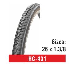 HC-431 Bicycle Tyres, Size : 26x1.3/8