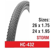 Rubber HC-432 Bicycle Tyres, Color : Black