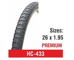 HC-433 Bicycle Tyres, Size : 26x1.95
