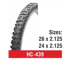 Rubber HC-439 Bicycle Tyres, Color : Black
