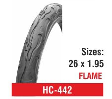Rubber HC-440 Bicycle Tyres, Size : 26x3.00
