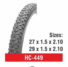 Rubber HC-449 Bicycle Tyres, Color : Black