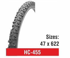 Rubber HC-455 Bicycle Tyres, Size : 47x622