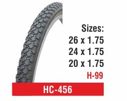 Rubber HC-456 Bicycle Tyres, Color : Black