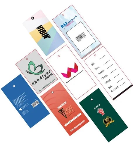 Paper Inventory Tags, Pattern : Printed, Packaging Type : Packet ...