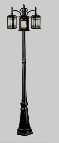 Cast Iron Garden Light Pole, Length : 9 Feet