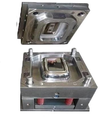 Polished Stainless Steel Plastic Mould, For Industrial Use, Color : Grey