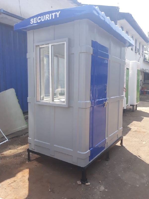 FRP Polished 4x6x8 Portable Security Cabin, Feature : Easily Assembled