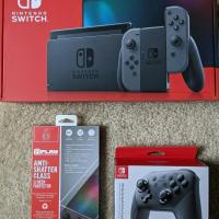 Nintendo switch oled model gaming console, Color : RED