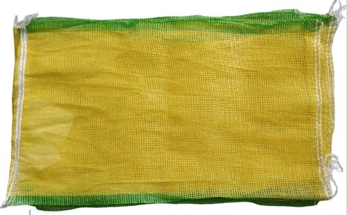 30Kg Yellow HDPE Leno Bag